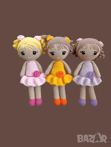 Мечето Падингтън и плетени куклички, снимка 11 - Кукли - 45955789