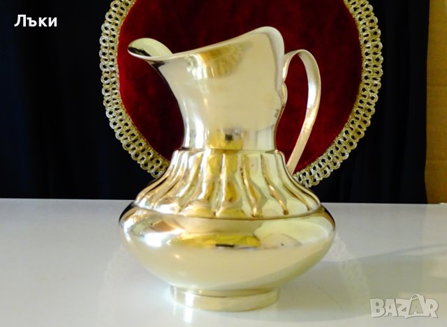 Бронзова кана за вино,ракия. , снимка 3 - Антикварни и старинни предмети - 40700939