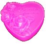 глицеринов сапун  Сърце, снимка 1 - Ръчно изработени сувенири - 41865416