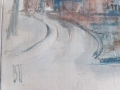 Венелин Петров. градски пейзаж, "Орлов мост"., снимка 4
