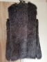 Дамски елек с косъм, снимка 4