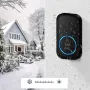 Безжичен звънец за врата и порта с обхват до 300 м – Водоустойчив IP44, 110 dB, LED индикация и функ, снимка 10