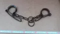 масивни ковани възрожденски окови, белезници, пранги букаи , снимка 6
