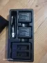 Батерия за екшън камера, 1350 mAh акумулаторни батерии (2 пакета) с USB двойно зарядно устройство, снимка 4