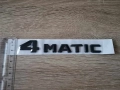 черен надпис Mercedes Benz 4matic, снимка 3