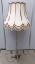 НАЙ ДОБРАТА ОФЕРТА 150см. Стара Немска подова правостояща лампа ,лампион ,абажур месинг , снимка 1