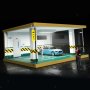 Макетен модел на гараж - 2 парко места, снимка 1 - Коли, камиони, мотори, писти - 41139628