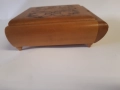 Стара дървена интересна кутия за бижута, снимка 5
