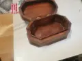 РЪЧНО ИЗРАБОТЕНА ДЪРВЕНА КУТИЯ СЪС ЗЛАТНИ ИНКРУСТАЦИИ 3108261850L4, снимка 12
