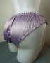 Нови светло-лилави сатенени бикини S-L размер, снимка 5