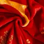 Плюшено коледно одеяло с елени и снежинки – меко и топло, снимка 6
