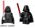 3 вида Dart darth Vader Дарт Вeйдър Star Wars Междузвездни войни фигурка за Лего конструктор, снимка 1