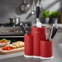 Поставка за кухненски прибори и ножове 3 в 1 Edenberg EB-5106, снимка 5