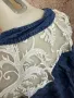 Дамска риза - дънкова риза с бродерия, снимка 3