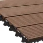 Декинг за Балкон, градина, двор, плочка за Подови пространства, 30x30x2см, водоустойчив , снимка 2