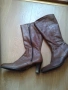 Кафяви ботуши естественна кожа., снимка 6