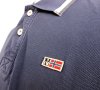 Napapijri Men`s Navy Blue Collared Short Sleeve Casual Polo T-Shirt Size L, снимка 9