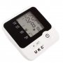 Апарат за измерване на кръвно налягане с голям LCD дисплей UKC, снимка 5