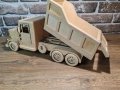 Дървен модел на камион – Самосвал – Craft Camp, снимка 15
