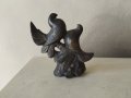 Метална статуетка гълъби, снимка 1 - Други ценни предмети - 41891437