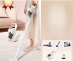 Безжична преносима прахосмукачка с голямо засмукване за отстраняване на ултравиолетови акари 3 в 1 ., снимка 2