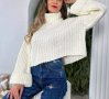 Плетена Блуза , снимка 1 - Блузи с дълъг ръкав и пуловери - 39460623