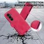 Калъф-портфейл MONASAY за Samsung Galaxy S24 5G 6.2 инча, ярко розов, снимка 5