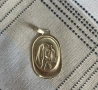 Златна висулка Богородица 14к.,3,23грама, снимка 2