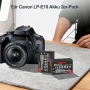 Нови LP-E10 батерии 2 броя за Canon EOS 2000D 4000D 1100D 1200D фото, снимка 8