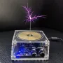 Аудио Намотка Тесла Coil Touchable Artificial Spark Gap Arc Generator Experiment Model Teaching Tool, снимка 14