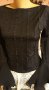 Дамска черна Блузка, снимка 1 - Блузи с дълъг ръкав и пуловери - 32111283