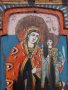 Стара Икона Триптих, снимка 3