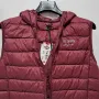 Дамски елек с гъши пух Lee Cooper Hlite Gilet, Burgundy, размери - M   , снимка 3