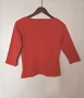 Оранжева блуза с 3/4 ръкав М размер, снимка 2