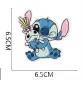 Стич Stitch Скрипи Scrump апликация за дреха дрехи самозалепваща се нашивка лепенка, снимка 2