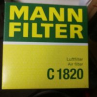 Въздушен филтър MANN C 1820, снимка 5 - Части - 31347519