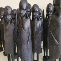 Африканси статуетки Антики, снимка 7 - Антикварни и старинни предмети - 41323672