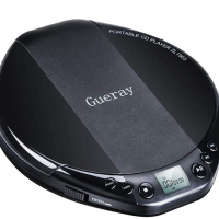 Gueray портативен CD плейър HiFi Classic Personal CD Discman със слушалки, защита срещу прескачане, , снимка 1 - Радиокасетофони, транзистори - 36128306