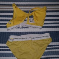 Calvin Klein бански жълт, снимка 7 - Бански костюми - 41421458