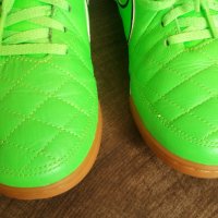 NIKE TIEMPO Размер EUR 38 / UK 5 обувки за футбол в зала естествена кожа 47-13-S, снимка 11 - Детски маратонки - 40028764
