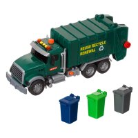 Детски сметоизвозващ камион с звук, светлини три контейнера, снимка 1 - Коли, камиони, мотори, писти - 41870713