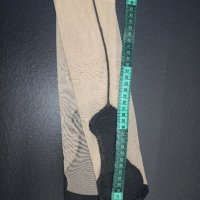 Нови еротични чорапи в телесно и черно, с черен ръб и пета, снимка 10 - Бельо - 42643241