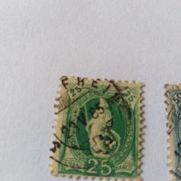 Пощенска марка 2бр-Швейцария 25 и 50, снимка 2 - Филателия - 40019480