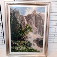 Гоблен Планински водопад , снимка 1 - Гоблени - 41544249