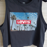 Къс потник  Levi's S, снимка 1 - Потници - 36237182