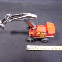  СТАРА РЕТРО МЕТАЛНА КОЛИЧКА EXCAVATOR MATCHBOX KING SIZE, снимка 6 - Колекции - 41910283