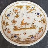 Старинна порцеланова чиния- Франция , снимка 1 - Чинии - 42246625