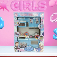 Детси кухненски комплект за кукли 30 см Варианти: Барби ; Замръзналото кралство, снимка 3 - Кукли - 44602985