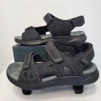 Мъжки сандали с лепенки в черен цвят модел: 2634-1 black, снимка 2 - Мъжки сандали - 41530936