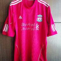Liverpool Adidas оригинална фланелка тениска Ливърпул размер L, снимка 1 - Тениски - 36240321